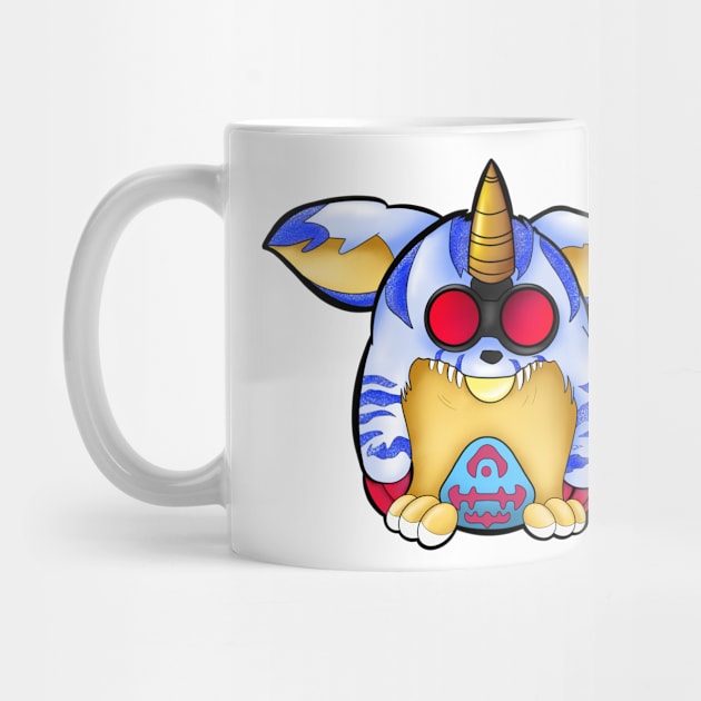 Gabumon x furby by Icydragon98